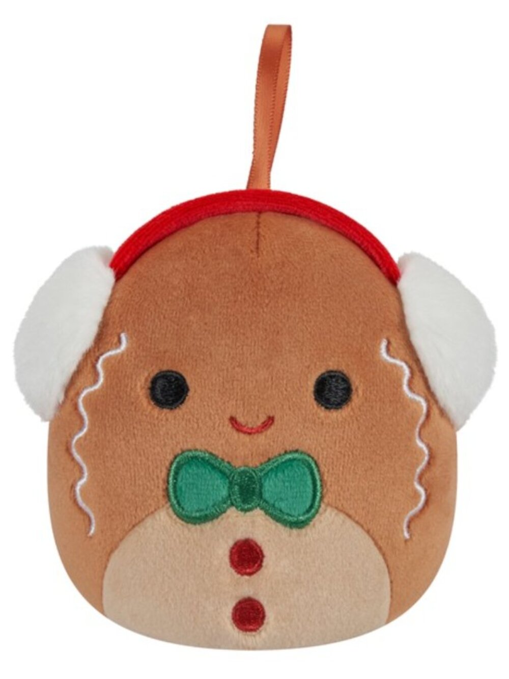 NWT 4 inch Jordan Gingerbread Squishmallows Holiday Plush Ornament